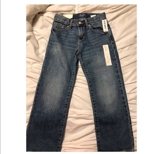Old navy boys bootcut blue jeans